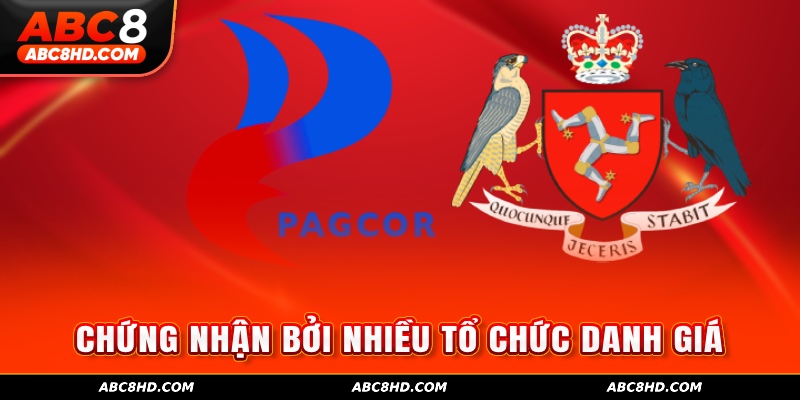 ABC8 được chứng nhận bởi nhiều tổ chức danh giá