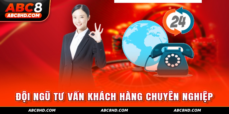 Đội ngũ tư vấn khách hàng chuyên nghiệp tại Abc8c9 com