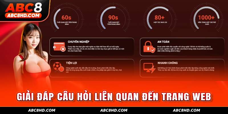 Giải đáp một số câu hỏi liên quan đến trang web