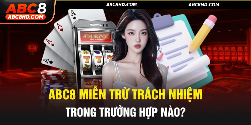 Một số tình huống miễn trừ trách nhiệm được thiết lập công khai