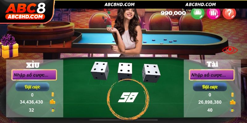 Chiến thuật chơi Tài Xỉu ABC8 nhận thưởng giá trị