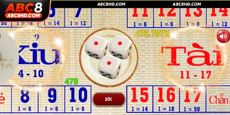 Giới thiệu vài nét về game Tài Xỉu ABC8